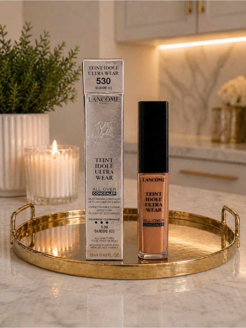 Lancôme Teint Idole Ultra Wear All Over Concealer 530 Suedet (C) Full Size